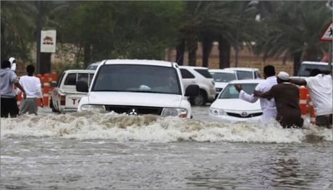 サウジアラビア温暖化の影響洪水