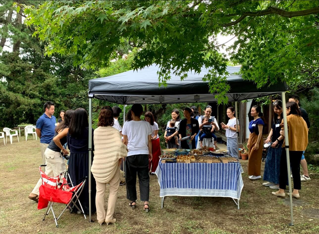 イベントレポ ドイツiobオーガニックスクール体験交流会 Iobスクール生と緑あふれる古民家でゆったり過ごす 地球と身体に優しいiobランチ交流会