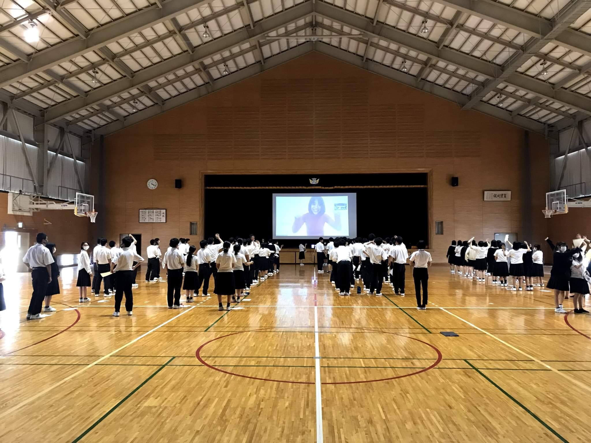 レムケなつこ広島県立庄原実業高等学校学生向け講演会
